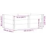 Jardinera de madera maciza de pino marrón 150x100 cm de , Maceteros y jardineras - Ref: Foro24-3295442, Precio: 157,66 €, Des...