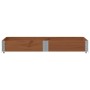 Jardinera de madera maciza de pino marrón 150x100 cm de , Maceteros y jardineras - Ref: Foro24-3295414, Precio: 65,22 €, Desc...