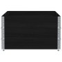 Jardinera de madera maciza de pino negra 150x100 cm de , Maceteros y jardineras - Ref: Foro24-3295440, Precio: 137,77 €, Desc...