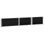 Jardinera de madera maciza de pino negra 150x100 cm de , Maceteros y jardineras - Ref: Foro24-3295416, Precio: 88,68 €, Descu...