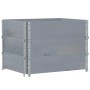Jardinera de madera maciza de pino gris 80x60 cm de , Maceteros y jardineras - Ref: Foro24-3295421, Precio: 79,92 €, Descuent...