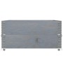 Jardinera de madera maciza de pino gris 120x80 cm de , Maceteros y jardineras - Ref: Foro24-3295849, Precio: 82,78 €, Descuen...