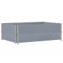 Jardinera de madera maciza de pino gris 120x80 cm de , Maceteros y jardineras - Ref: Foro24-3295849, Precio: 82,78 €, Descuen...