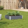 Jardinera de madera maciza de pino gris 80x60 cm de , Maceteros y jardineras - Ref: Foro24-3295837, Precio: 35,13 €, Descuent...