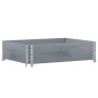 Jardinera de madera maciza de pino gris 80x60 cm de , Maceteros y jardineras - Ref: Foro24-3295837, Precio: 35,13 €, Descuent...