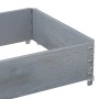 Jardinera de madera maciza de pino gris 80x60 cm de , Maceteros y jardineras - Ref: Foro24-3295837, Precio: 35,13 €, Descuent...
