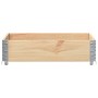 Jardinera de madera maciza de pino 80x60 cm de , Maceteros y jardineras - Ref: Foro24-3295835, Precio: 43,15 €, Descuento: %
