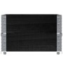 Jardinera de madera maciza de pino negro 80x60 cm de , Maceteros y jardineras - Ref: Foro24-3295840, Precio: 63,40 €, Descuen...