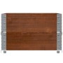 Jardinera de madera maciza de pino marrón 80x60 cm de , Maceteros y jardineras - Ref: Foro24-3295842, Precio: 56,52 €, Descue...