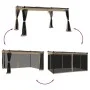 Cenador con paredes de malla acero taupe 4x3 m de , Carpas y cenadores - Ref: Foro24-4003913, Precio: 376,78 €, Descuento: %