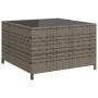 Sofá de jardín en forma de L con mesa y cojines ratán PE gris de , Conjuntos de jardín - Ref: Foro24-369029, Precio: 290,96 €...