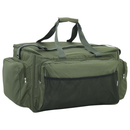 Bolso de pesca impermeable tela Oxford verde oscuro de , Cajas y bolsas de avíos - Ref: Foro24-4009958, Precio: 41,53 €, Desc...