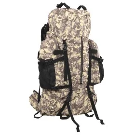 Mochila de senderismo tela oxford marrón camuflaje 60 l de , Mochilas - Ref: Foro24-4009964, Precio: 61,13 €, Descuento: %