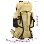 Mochila de senderismo tela oxford caqui 60 l de , Mochilas - Ref: Foro24-4009966, Precio: 61,13 €, Descuento: %
