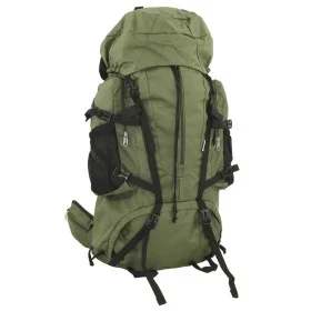 Mochila de senderismo tela oxford verde militar 80 l de , Mochilas - Ref: Foro24-4009972, Precio: 68,01 €, Descuento: %
