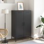 Aparador de acero negro 68x39x113 cm de , Aparadores - Ref: Foro24-842964, Precio: 138,06 €, Descuento: %
