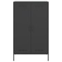 Aparador de acero negro 68x39x113 cm de , Aparadores - Ref: Foro24-842964, Precio: 138,06 €, Descuento: %