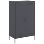 Aparador de acero gris antracita 68x39x113 cm de , Aparadores - Ref: Foro24-842966, Precio: 147,37 €, Descuento: %