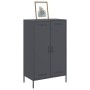 Aparador de acero gris antracita 68x39x113 cm de , Aparadores - Ref: Foro24-842966, Precio: 147,37 €, Descuento: %