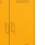 Aparador de acero amarillo mostaza 68x39x79 cm de , Aparadores - Ref: Foro24-842979, Precio: 124,82 €, Descuento: %