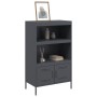 Aparador de acero gris antracita 68x39x113 cm de , Aparadores - Ref: Foro24-842972, Precio: 128,31 €, Descuento: %