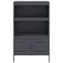Aparador de acero gris antracita 68x39x113 cm de , Aparadores - Ref: Foro24-842972, Precio: 128,31 €, Descuento: %