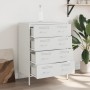 Aparador de acero blanco 68x39x89 cm de , Aparadores - Ref: Foro24-842987, Precio: 156,43 €, Descuento: %