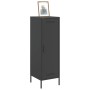 Aparador de acero negro 36x39x113 cm de , Aparadores - Ref: Foro24-843006, Precio: 94,94 €, Descuento: %