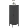 Aparador de acero negro 36x39x113 cm de , Aparadores - Ref: Foro24-843006, Precio: 94,16 €, Descuento: %