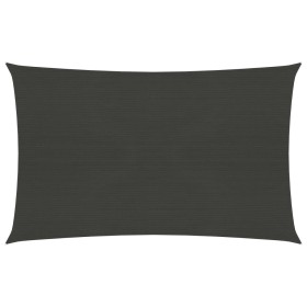 Toldo de vela gris antracita HDPE 160 g/m² 2,5x4,5 m de vidaXL, Sombrillas - Ref: Foro24-311070, Precio: 32,68 €, Descuento: %