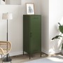Aparador de acero verde oliva 36x39x113 cm de , Aparadores - Ref: Foro24-843010, Precio: 102,15 €, Descuento: %