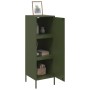 Aparador de acero verde oliva 36x39x113 cm de , Aparadores - Ref: Foro24-843010, Precio: 102,15 €, Descuento: %