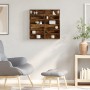 Vitrina de madera de ingeniería roble ahumado 60x8,5x58 cm de , Estantes y estanterías - Ref: Foro24-847965, Precio: 38,27 €,...