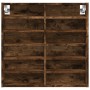 Vitrina de madera de ingeniería roble ahumado 60x8,5x58 cm de , Estantes y estanterías - Ref: Foro24-847965, Precio: 38,27 €,...