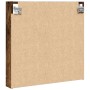 Vitrina de madera de ingeniería roble ahumado 60x8,5x58 cm de , Estantes y estanterías - Ref: Foro24-847965, Precio: 38,27 €,...