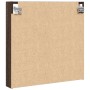 Vitrina de madera de ingeniería marrón roble 60x8,5x58 cm de , Estantes y estanterías - Ref: Foro24-847967, Precio: 45,46 €, ...