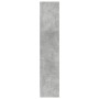 Estantería madera de ingeniería gris hormigón 57x28,5x141 cm de , Librerías y estanterías - Ref: Foro24-847999, Precio: 81,58...
