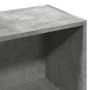 Estantería madera de ingeniería gris hormigón 57x28,5x141 cm de , Librerías y estanterías - Ref: Foro24-847999, Precio: 81,58...
