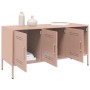 Mueble de TV de acero rosa 100,5x39x50,5 cm de , Muebles TV - Ref: Foro24-842947, Precio: 99,63 €, Descuento: %