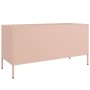 Mueble de TV de acero rosa 100,5x39x50,5 cm de , Muebles TV - Ref: Foro24-842947, Precio: 99,63 €, Descuento: %