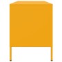 Mueble de TV de acero amarillo mostaza 100,5x39x50,5 cm de , Muebles TV - Ref: Foro24-842991, Precio: 99,63 €, Descuento: %