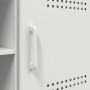 Mueble de TV de acero blanco 100,5x39x50,5 cm de , Muebles TV - Ref: Foro24-842993, Precio: 98,22 €, Descuento: %