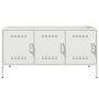 Mueble de TV de acero blanco 100,5x39x50,5 cm de , Muebles TV - Ref: Foro24-842951, Precio: 99,89 €, Descuento: %