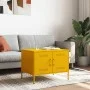 Mesa de centro acero amarillo mostaza 68x50x50,5 cm de , Mesas de centro - Ref: Foro24-843033, Precio: 89,42 €, Descuento: %