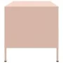 Mesa de centro acero rosa 68x50x50,5 cm de , Mesas de centro - Ref: Foro24-843031, Precio: 89,42 €, Descuento: %
