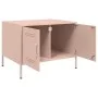 Mesa de centro acero rosa 68x50x50,5 cm de , Mesas de centro - Ref: Foro24-843031, Precio: 89,42 €, Descuento: %
