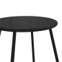 Juego de muebles de jardín con cojines 5 piezas acero negro de , Conjuntos de jardín - Ref: Foro24-3283636, Precio: 455,43 €,...