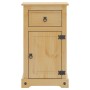 Armario de baño Corona madera maciza de pino 45x33x80 cm de , Muebles de baño - Ref: Foro24-4013400, Precio: 86,06 €, Descuen...