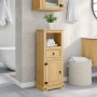 Armario de baño Corona madera maciza de pino 45x33x110 cm de , Muebles de baño - Ref: Foro24-4013402, Precio: 107,87 €, Descu...