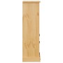 Armario de baño Corona madera maciza de pino 45x33x110 cm de , Muebles de baño - Ref: Foro24-4013402, Precio: 107,87 €, Descu...